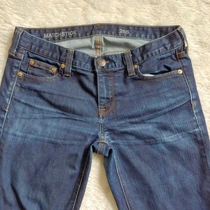 J. Crew Matchstick jeans